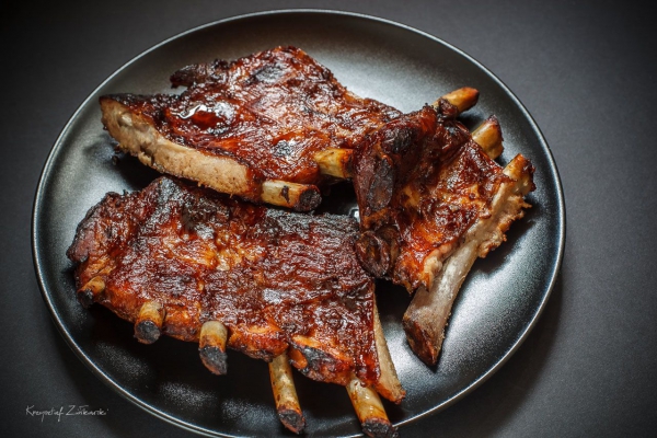 Grilled ribs - food photography