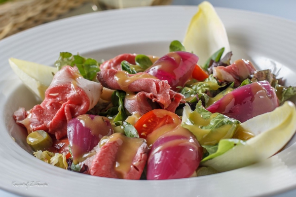 Sałatka - fotografia kulinarna